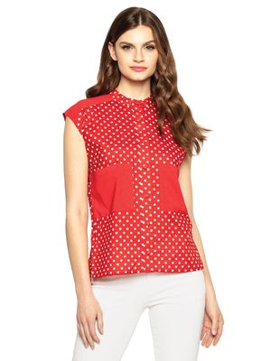 Bluzka damska na lato Premiera Dona ze sklepu: Eye For Fashion w kategorii: Bluzki damskie - zdjęcie 3C9BB14-4A0-7058_5993
