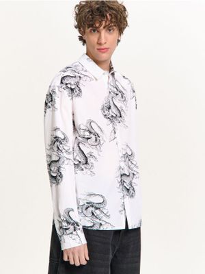 Koszula męska ze sklepu: Cropp w kategorii: Koszule męskie - zdjęcie 4198BBB-532-6969_003HY-00X