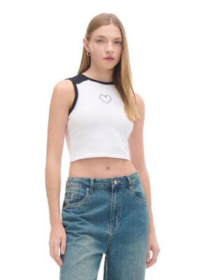 Bluzka damska na lato ze sklepu: Cropp w kategorii: Bluzki damskie - zdjęcie 4198BBB-532-6969_009AS-00X