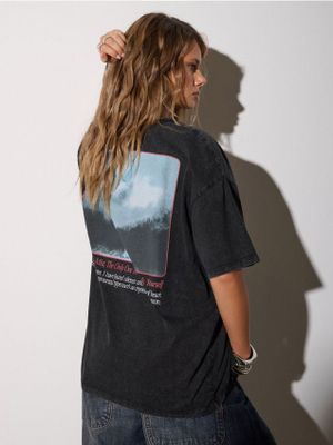 T-shirt męski w stylu młodzieżowym ze sklepu: Cropp w kategorii: T-shirty męskie - zdjęcie 4198BBB-532-6969_010KB-99M