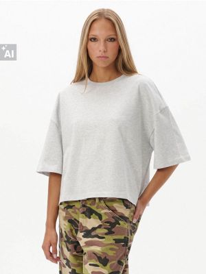 Bluzka damska z krótkim rękawem ze sklepu: Cropp w kategorii: Bluzki damskie