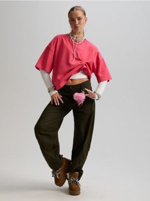 Bluzka damska ze sklepu: Cropp w kategorii: Bluzki damskie - zdjęcie 4198BBB-532-6969_012KB-38X