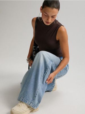 Jeansy damskie ze sklepu: Cropp w kategorii: Jeansy damskie - zdjęcie 4198BBB-532-6969_018KA-50J