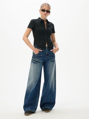 Jeansy damskie ze sklepu: Cropp w kategorii: Jeansy damskie - zdjęcie 4198BBB-532-6969_018KA-59M