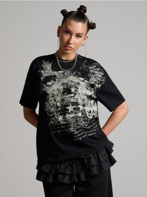 Bluzka damska wiosenna ze sklepu: Cropp w kategorii: Bluzki damskie - zdjęcie 4198BBB-532-6969_020KB-99X