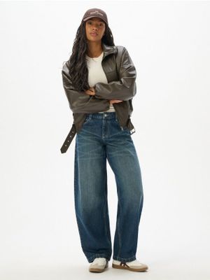 Jeansy damskie casualowe ze sklepu: Cropp w kategorii: Jeansy damskie - zdjęcie 4198BBB-532-6969_021KA-59J