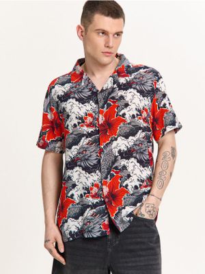 Koszula męska na lato ze sklepu: Cropp w kategorii: Koszule męskie - zdjęcie 4198BBB-532-6969_023HY-90X