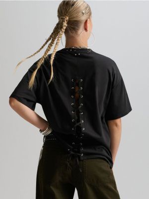 Bluzka damska casual ze sklepu: Cropp w kategorii: Bluzki damskie - zdjęcie 4198BBB-532-6969_026KB-99M