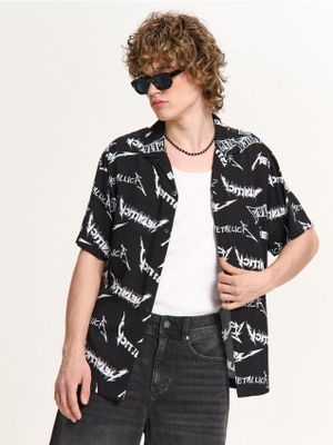Koszula męska z klasycznym kołnierzykiem ze sklepu: Cropp w kategorii: Koszule męskie - zdjęcie 4198BBB-532-6969_032HY-99X