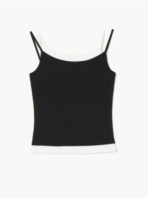 Bluzka damska casual ze sklepu: Cropp w kategorii: Bluzki damskie - zdjęcie 4198BBB-532-6969_032KB-MLC