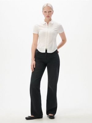Jeansy damskie wiosenne ze sklepu: Cropp w kategorii: Jeansy damskie - zdjęcie 4198BBB-532-6969_033KA-99J