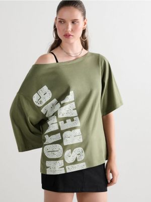 Bluzka damska młodzieżowa ze sklepu: Cropp w kategorii: Bluzki damskie - zdjęcie 4198BBB-532-6969_041KB-91X