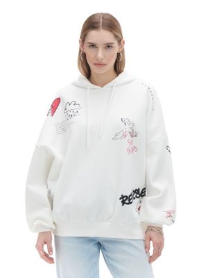 Bluza damska na jesień w stylu młodzieżowym ze sklepu: Cropp w kategorii: Bluzy damskie - zdjęcie 4198BBB-532-6969_0429Z-00X
