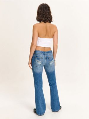 Jeansy damskie casual ze sklepu: Cropp w kategorii: Jeansy damskie - zdjęcie 4198BBB-532-6969_057KA-55J