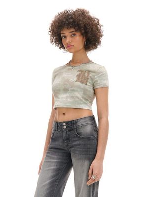Bluzka damska ze sklepu: Cropp w kategorii: Bluzki damskie - zdjęcie 4198BBB-532-6969_064AS-MLC
