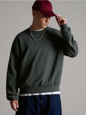 Sweter damski casual ze sklepu: Cropp w kategorii: Swetry damskie - zdjęcie 4198BBB-532-6969_085KK-90X