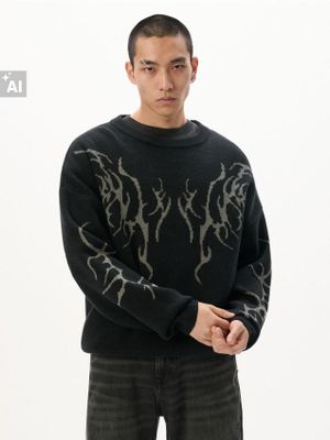 Sweter męski na zimę ze sklepu: Cropp w kategorii: Swetry męskie - zdjęcie 4198BBB-532-6969_087KK-99X