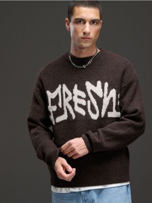 Sweter męski na zimę ze sklepu: Cropp w kategorii: Swetry męskie - zdjęcie 4198BBB-532-6969_092KK-89X