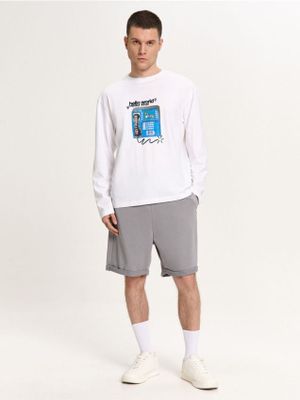 Spodenki męskie ze sklepu: Cropp w kategorii: Spodenki męskie - zdjęcie 4198BBB-532-6969_103HY-85X