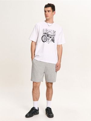 Spodenki męskie ze sklepu: Cropp w kategorii: Spodenki męskie - zdjęcie 4198BBB-532-6969_105HY-09M