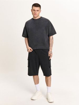 Spodenki męskie na lato ze sklepu: Cropp w kategorii: Spodenki męskie - zdjęcie 4198BBB-532-6969_106HY-99X