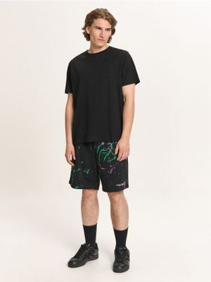 Spodenki męskie w sportowym stylu ze sklepu: Cropp w kategorii: Spodenki męskie - zdjęcie 4198BBB-532-6969_122HY-99X
