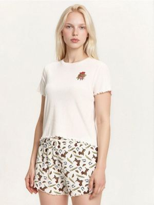 Piżama ze sklepu: Cropp w kategorii: Piżamy damskie - zdjęcie 4198BBB-532-6969_143IF-01X