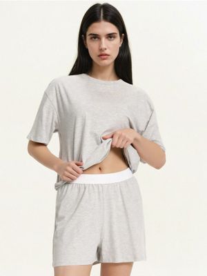 Piżama casualowa gładka ze sklepu: Cropp w kategorii: Piżamy damskie - zdjęcie 4198BBB-532-6969_151IF-09M