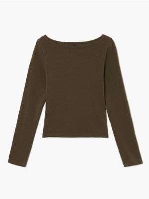 Bluzka damska casual ze sklepu: Cropp w kategorii: Bluzki damskie - zdjęcie 4198BBB-532-6969_172KB-88X