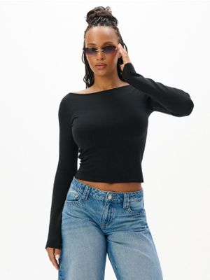 Bluzka damska casualowa ze sklepu: Cropp w kategorii: Bluzki damskie - zdjęcie 4198BBB-532-6969_172KB-99X