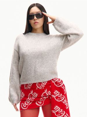 Sweter damski casual ze sklepu: Cropp w kategorii: Swetry damskie - zdjęcie 4198BBB-532-6969_181HX-09M