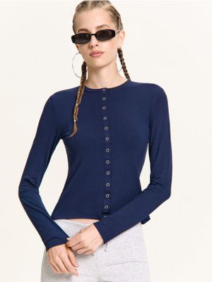 Bluzka damska casual ze sklepu: Cropp w kategorii: Bluzki damskie - zdjęcie 4198BBB-532-6969_182KB-59X