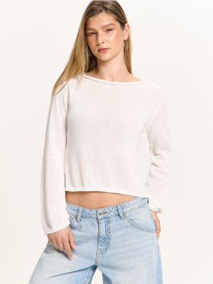 Sweter damski ze sklepu: Cropp w kategorii: Swetry damskie - zdjęcie 4198BBB-532-6969_185HX-00X