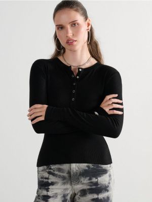 Bluzka damska jesienna ze sklepu: Cropp w kategorii: Bluzki damskie - zdjęcie 4198BBB-532-6969_187KB-99X