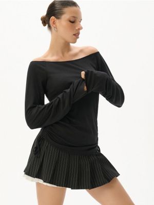 Bluzka damska casual ze sklepu: Cropp w kategorii: Bluzki damskie - zdjęcie 4198BBB-532-6969_194KB-99X