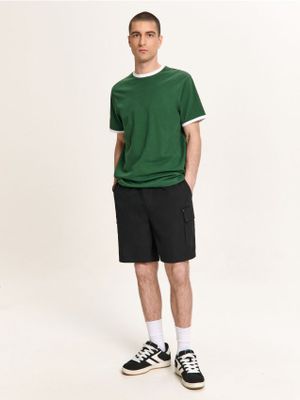 Spodenki męskie casual ze sklepu: Cropp w kategorii: Spodenki męskie - zdjęcie 4198BBB-532-6969_200HY-99X