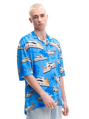 Koszula męska na wiosnę ze sklepu: Cropp w kategorii: Koszule męskie - zdjęcie 4198BBB-532-6969_207FK-55X