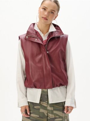 Kamizelka damska casual ze sklepu: Cropp w kategorii: Kamizelki damskie - zdjęcie 4198BBB-532-6969_210KA-93X