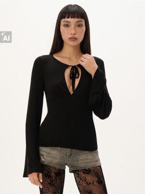 Bluzka damska ze sklepu: Cropp w kategorii: Bluzki damskie - zdjęcie 4198BBB-532-6969_214KB-99X