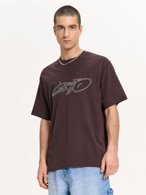 T-shirt męski w stylu młodzieżowym na wiosnę ze sklepu: Cropp w kategorii: T-shirty męskie - zdjęcie 4198BBB-532-6969_217HZ-89X
