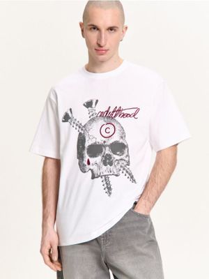 T-shirt męski ze sklepu: Cropp w kategorii: T-shirty męskie - zdjęcie 4198BBB-532-6969_218HZ-00X