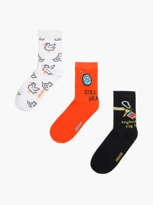 Skarpetki dziecięce ze sklepu: Cropp w kategorii: Skarpetki dziecięce - zdjęcie 4198BBB-532-6969_218IH-23X