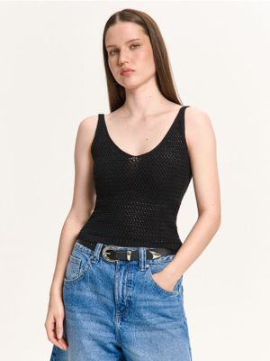 Bluzka damska na lato ze sklepu: Cropp w kategorii: Bluzki damskie - zdjęcie 4198BBB-532-6969_219IS-99X