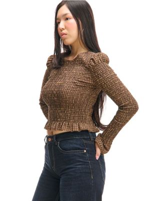 Bluzka damska casual ze sklepu: Cropp w kategorii: Bluzki damskie - zdjęcie 4198BBB-532-6969_222FL-88K