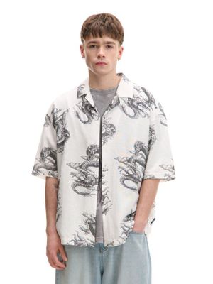 Koszula męska z kołnierzykiem button down ze sklepu: Cropp w kategorii: Koszule męskie - zdjęcie 4198BBB-532-6969_238FK-00X