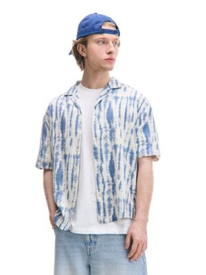 Koszula męska młodzieżowa z kołnierzykiem button down ze sklepu: Cropp w kategorii: Koszule męskie - zdjęcie 4198BBB-532-6969_264DE-05X