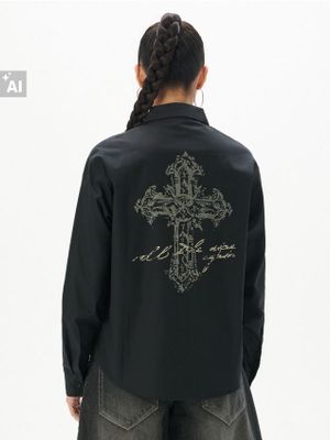 Koszula damska casual ze sklepu: Cropp w kategorii: Koszule damskie - zdjęcie 4198BBB-532-6969_280KA-99X