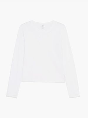 Bluzka damska ze sklepu: Cropp w kategorii: Bluzki damskie - zdjęcie 4198BBB-532-6969_283HX-00X