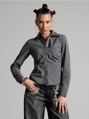 Koszula damska jesienna ze sklepu: Cropp w kategorii: Koszule damskie - zdjęcie 4198BBB-532-6969_289KA-85X