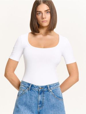 Bluzka damska ze sklepu: Cropp w kategorii: Bluzki damskie - zdjęcie 4198BBB-532-6969_297HX-00X